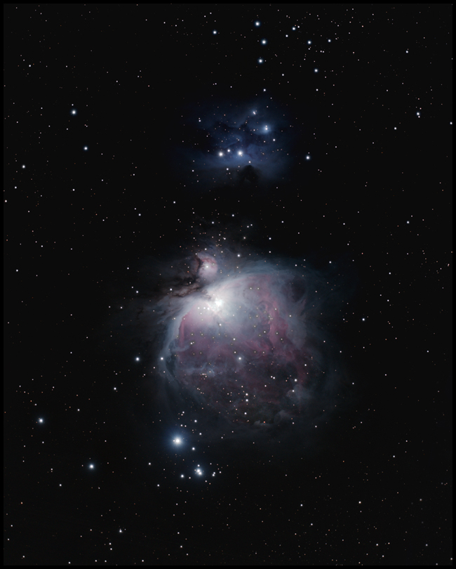 M42 The Orion Nebula and NGC1977   ~A54
